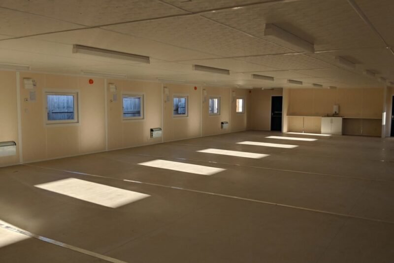 (3 bay) anti vandal modular building
