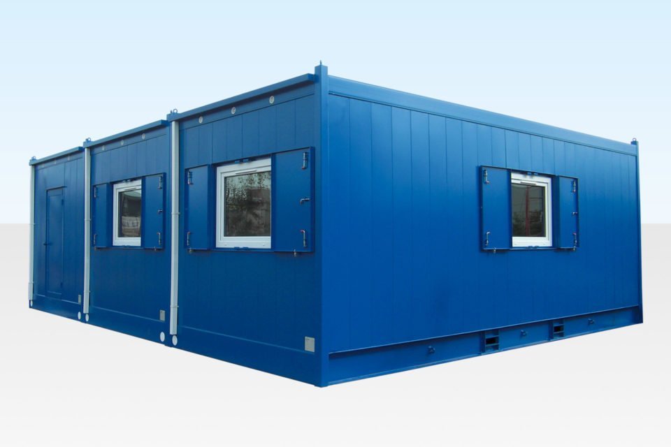 (3 bay) anti vandal modular building