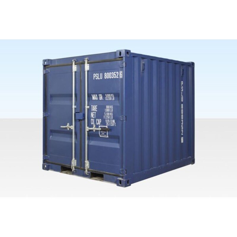 8ft one trip shipping container