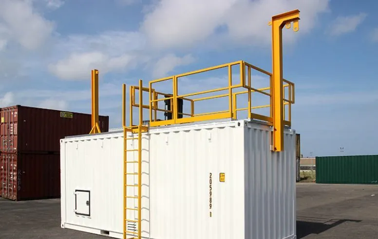 mobile confined space training container