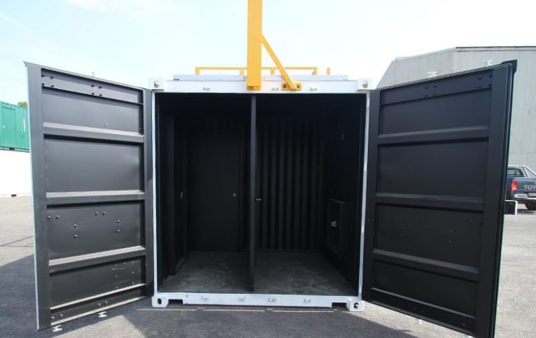 mobile confined space training container