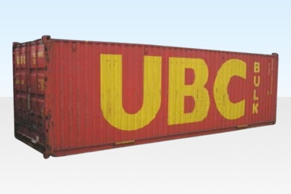 30 x 8ft shipping container bulk