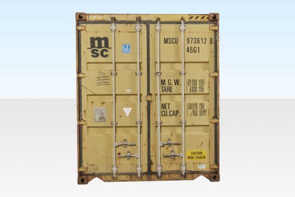 40ft x 8ft used shipping container high cube