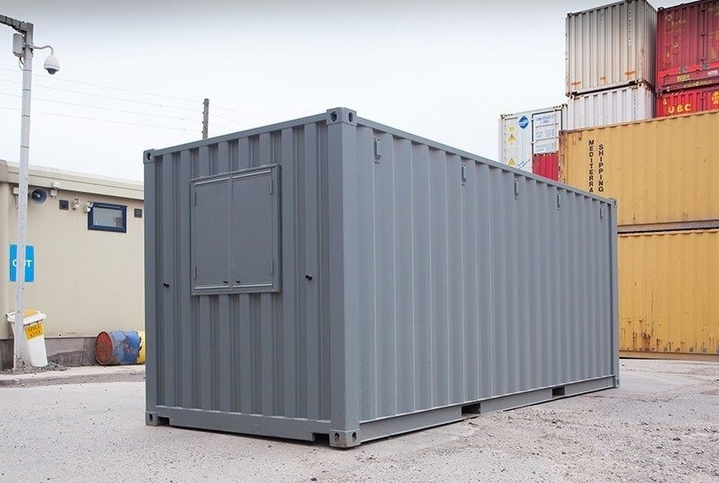 clean 20ft used office container