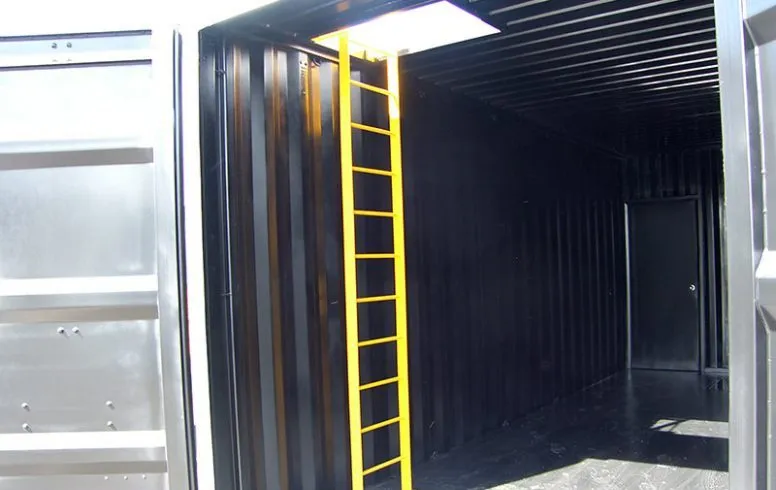 mobile confined space training container