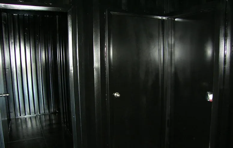 mobile confined space training container