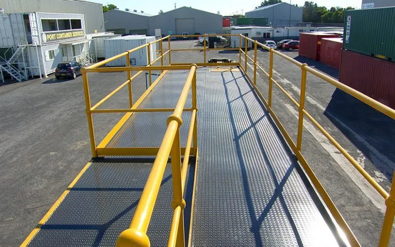 mobile confined space training container