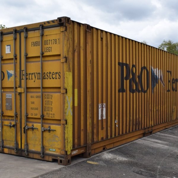 45ft hc used shipping container high cube wind and watertight cargo worthy