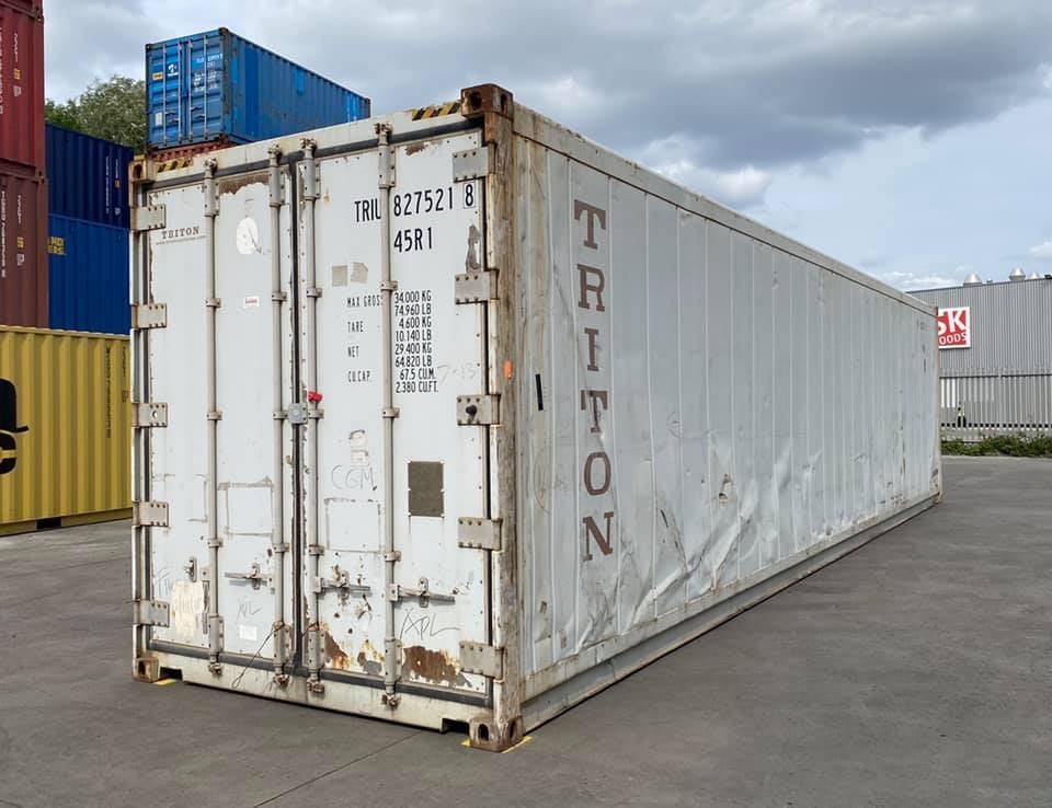 40ft used shipping container