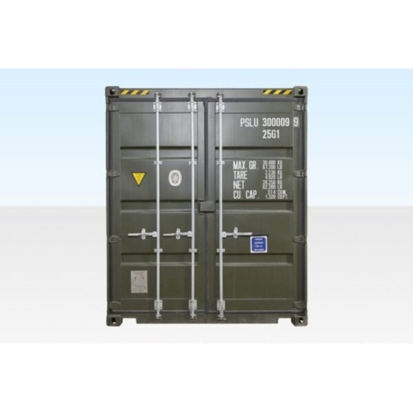 20ft high cube container – one trip (9ft 6′ high)