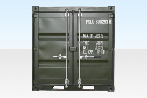8ft one trip shipping container