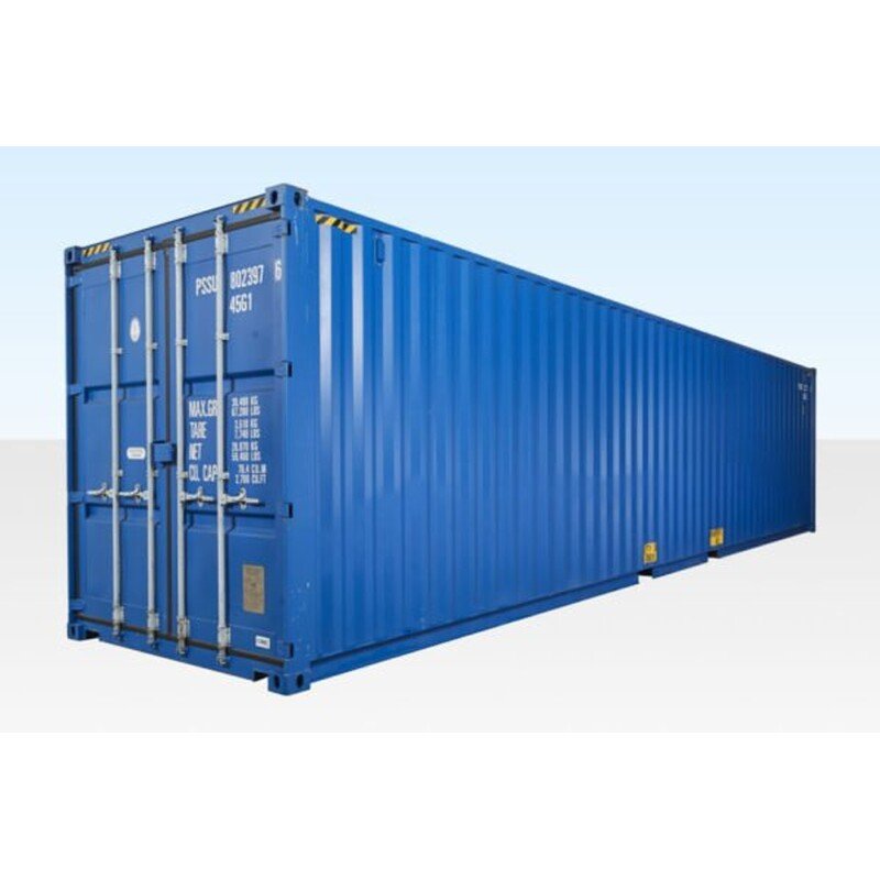40ft high cube container – one trip (9ft 6″ high)