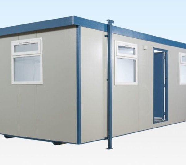 24ft x 10ft jackleg cabin (site cabin)
