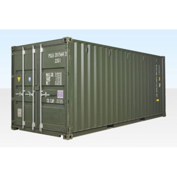 20ft x 8ft tunnel container (double end door) one trip