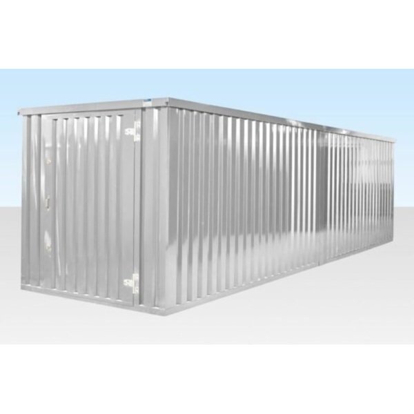 6m x 2.1m end linked flat packed container bundle