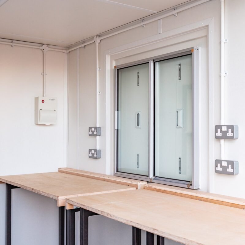 10ft custom workshop/office shipping container