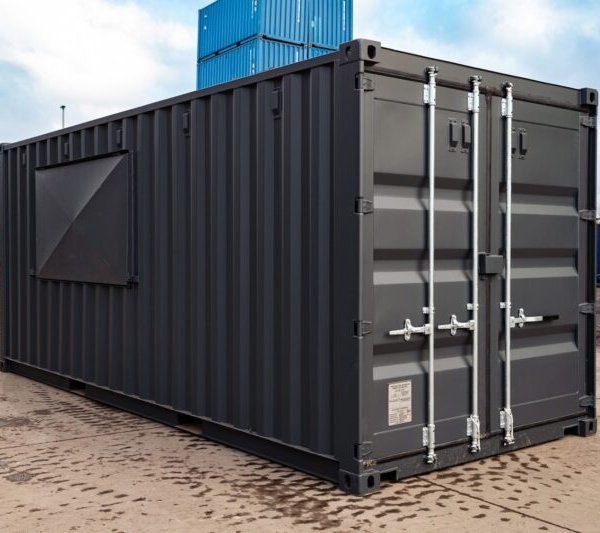 20ft customised container kiosk – fully converted & ready to use