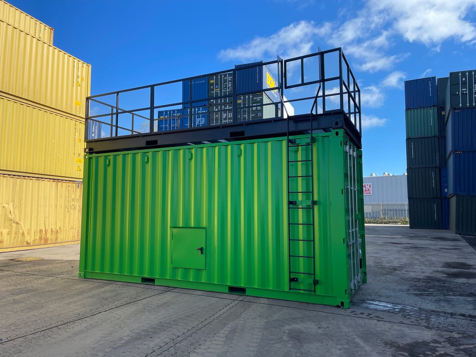 20ft confined space training container – fully customizable training unit