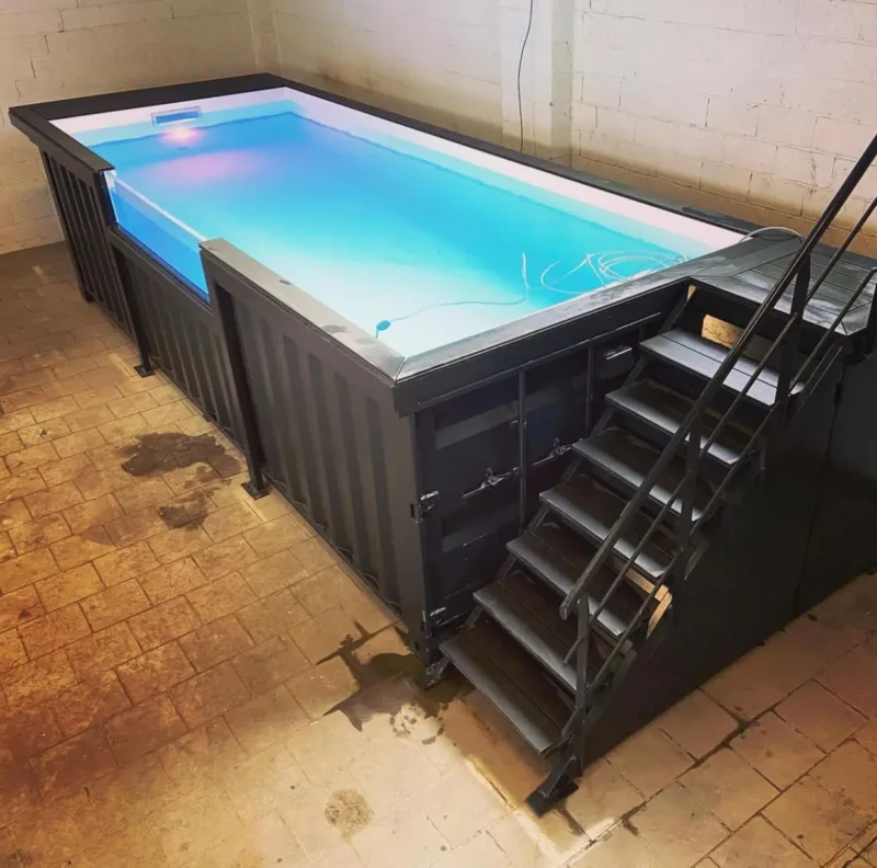 20 ft container pool