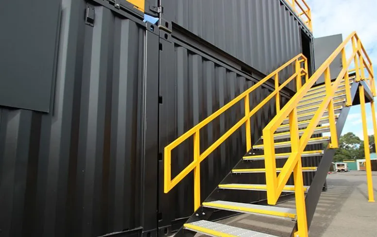 mobile confined space training container