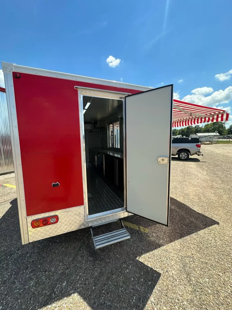 14 ft fully equipped food trailer ready for cooking