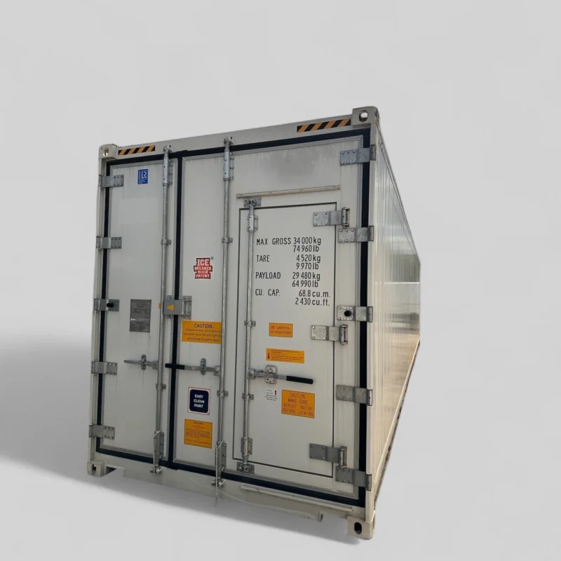 40ft high thermo king refrigerated container – one trip/ 2023