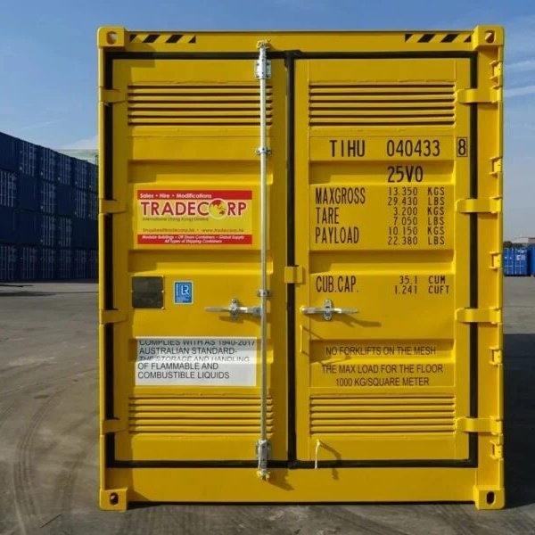 20ft Hazadous Goods Shipping Container