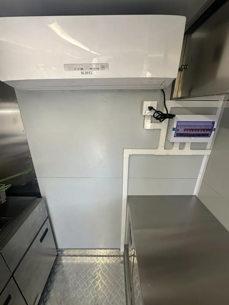 14 ft fully equipped food trailer ready for cooking