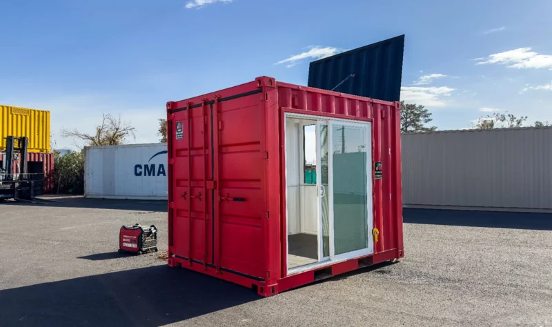 10ft shipping container concession stand