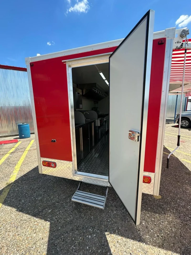 14 ft fully equipped food trailer ready for cooking