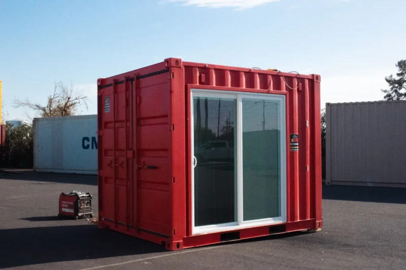 10ft shipping container concession stand