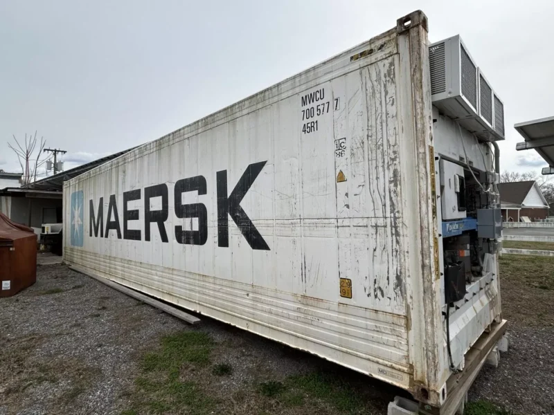 maersk rahc 031 used 40ft cold storage reefer container – model ccr18060