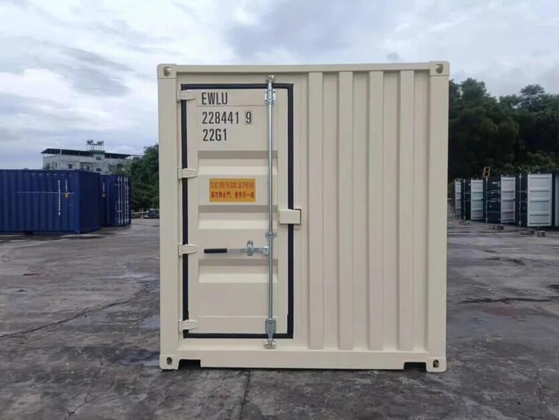 20ft one trip shipping container – triple door access (double + single door)