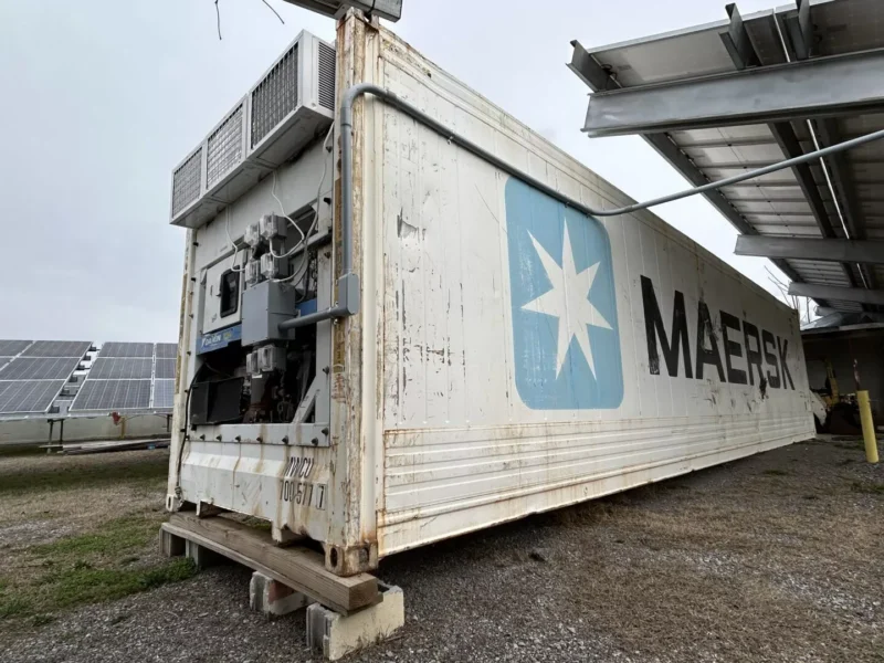 maersk rahc 031 used 40ft cold storage reefer container – model ccr18060