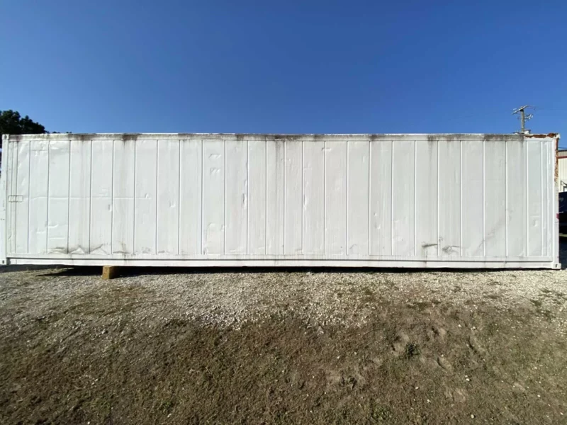 40 foot high cube insulated shipping container with 5 ton bard hvac