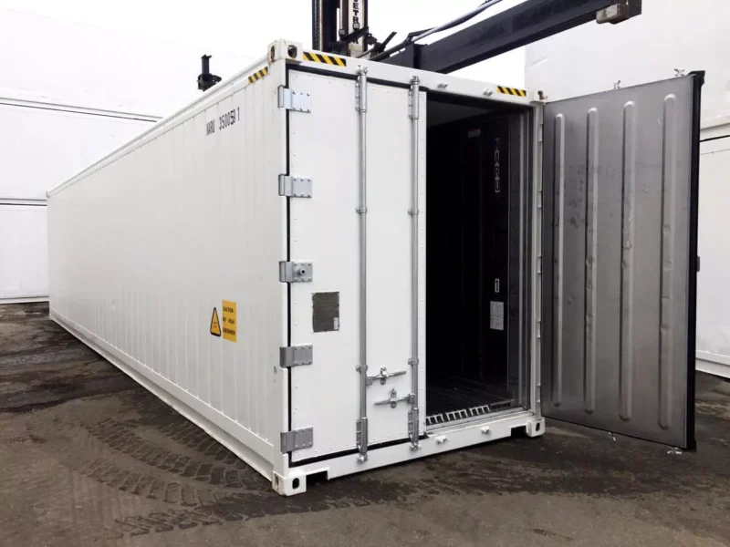 40 feet freezer container compact mobile cold storage 40°c reefer container