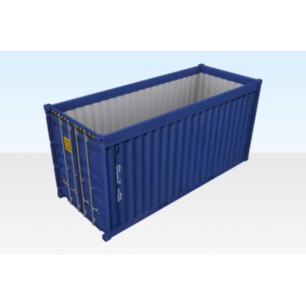 20ft x 8ft used shipping container open top