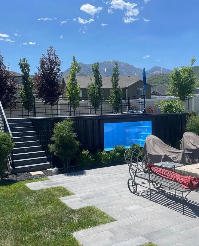 40 ft container pool