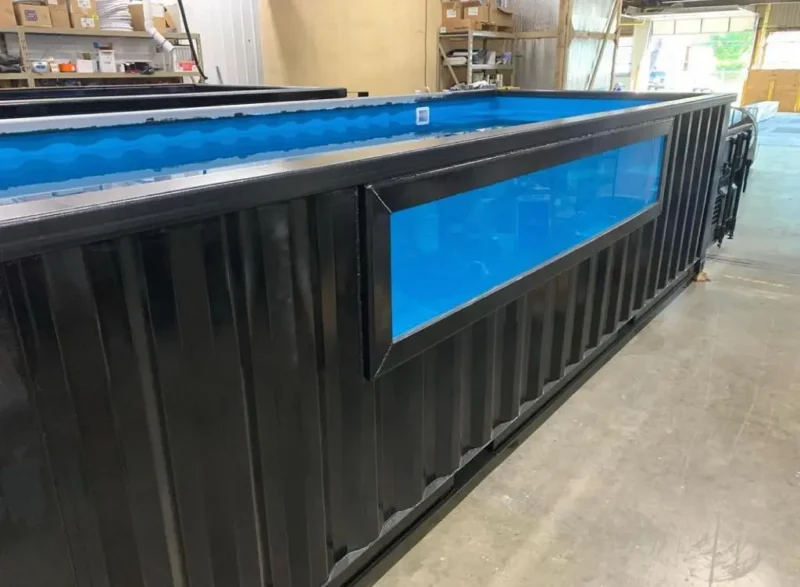 40 ft container pool