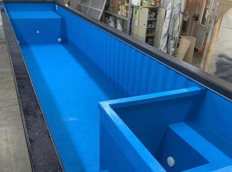 40 ft container pool